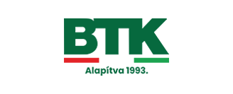 A B2D partnerei: az BTK logója