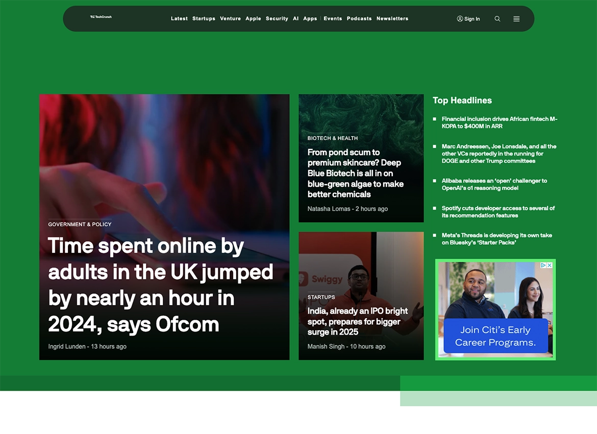Nem is gondolnád, mekkora márkák döntöttek a WordPress mellett - Tech Crunch